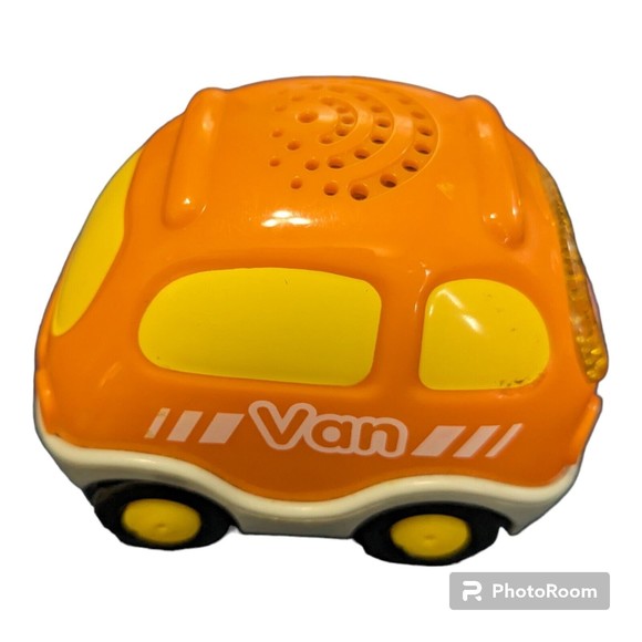 Vtech Go Go Smart Wheels Lot Of 3 Vehicles Van,Race Car, Garbage Truck..Works - Picture 5 of 16